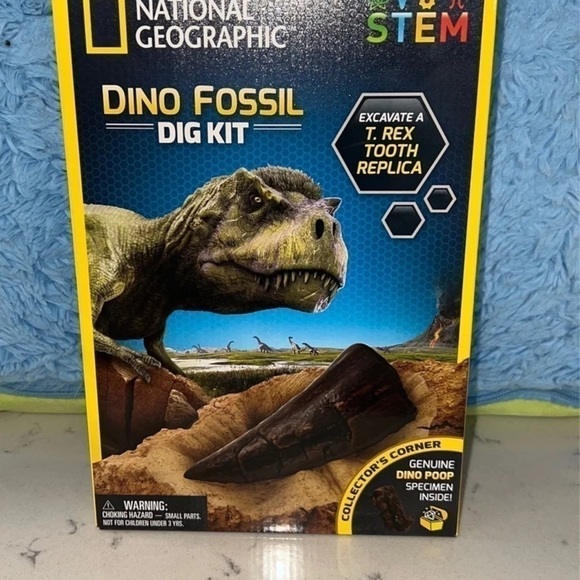 NATIONAL GEOGRAPHIC JM80215 Dinosaur Dig Kit kid’s adventures - Picture 7 of 8